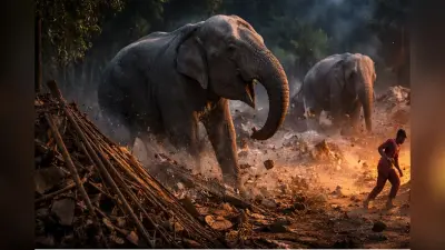 यमराज बनकर आए गजराज: हजारीबाग में कई को उतारा मौत के घाट, एक ही आंगन से उठीं 4 अर्थियां