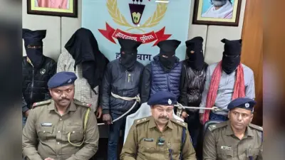 वाहन चोर गिरोह के आधा दर्जन चोर हजारीबाग में गिरफ्तार, एक स्कॉर्पियो जब्त