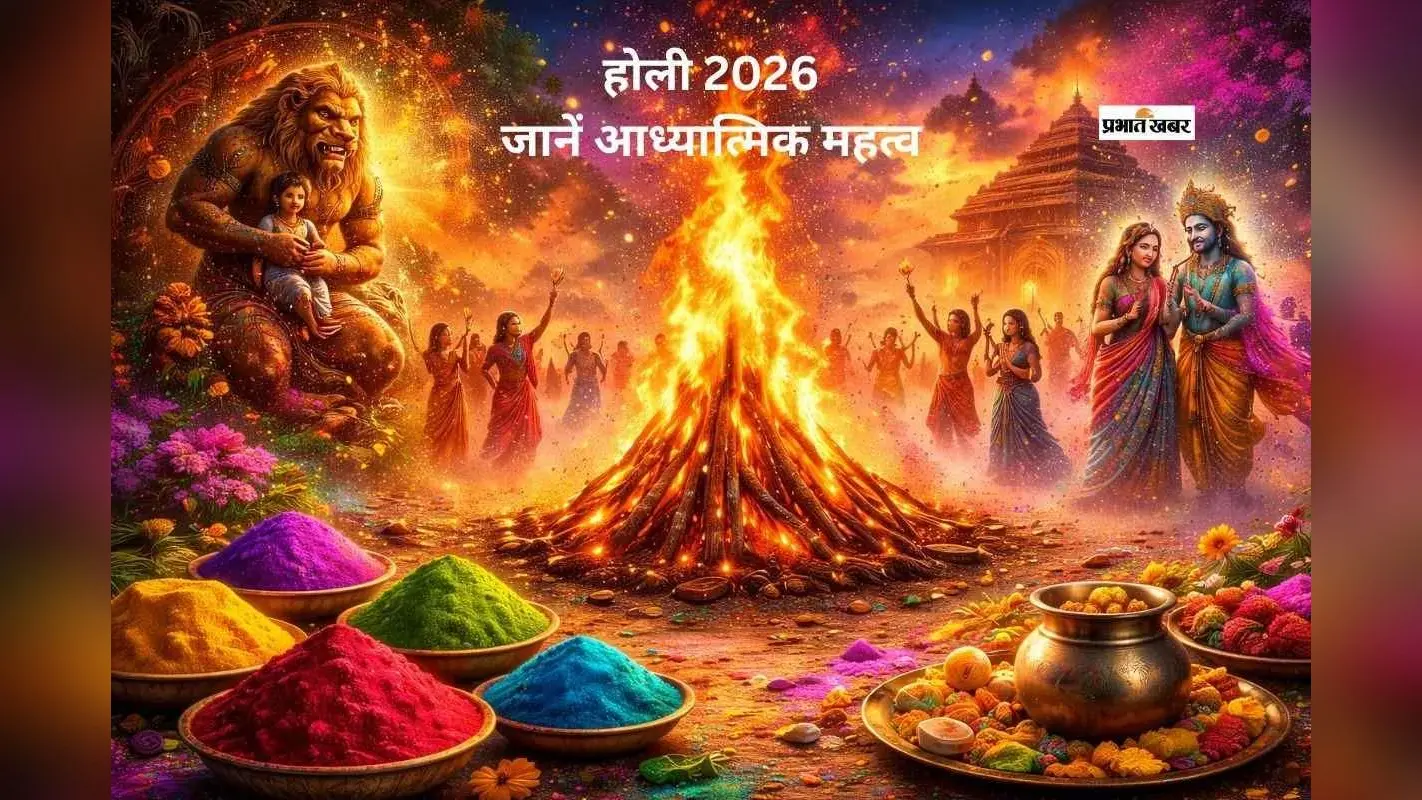 होली का आध्यात्मिक महत्व, जानें इस पर्व के रहस्य