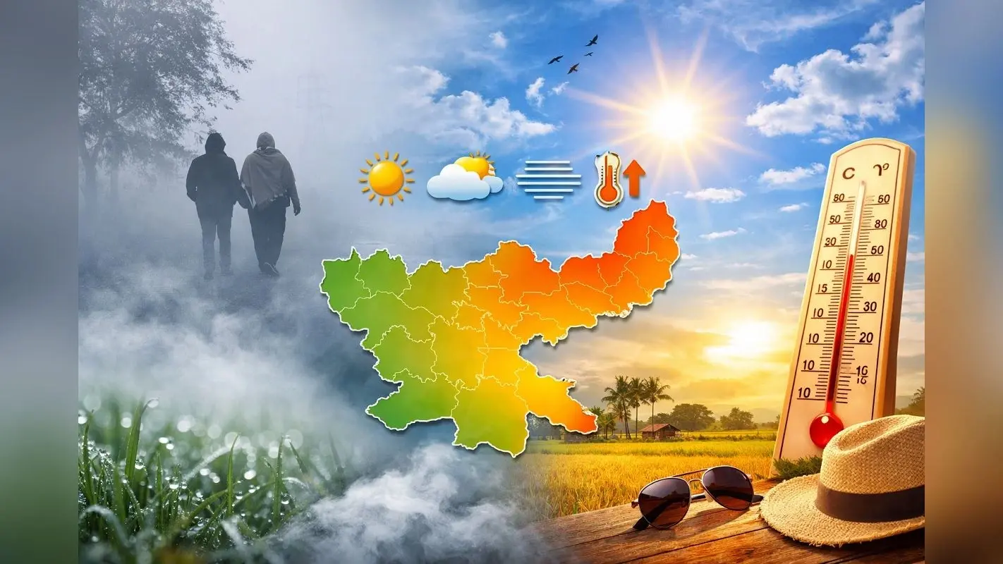 झारखंड में अभी कंपकंपाएगी ठंड, दिन रहेगा गर्म, जानें मौसम का हाल