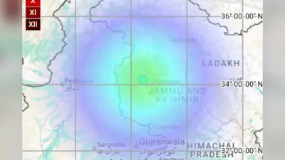 कश्मीर के बारामूला में भूकंप के झटके, पट्टन क्षेत्र सबसे अधिक प्रभावित; किसी नुकसान की खबर नहीं