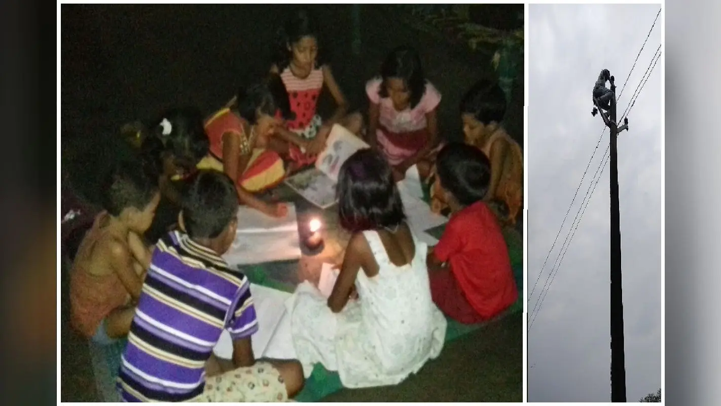 गर्मी शुरू होते ही खरसावां के दो दर्जन गांवों में जल उठी ढिबरी, 18 घंटे बिजली गुल