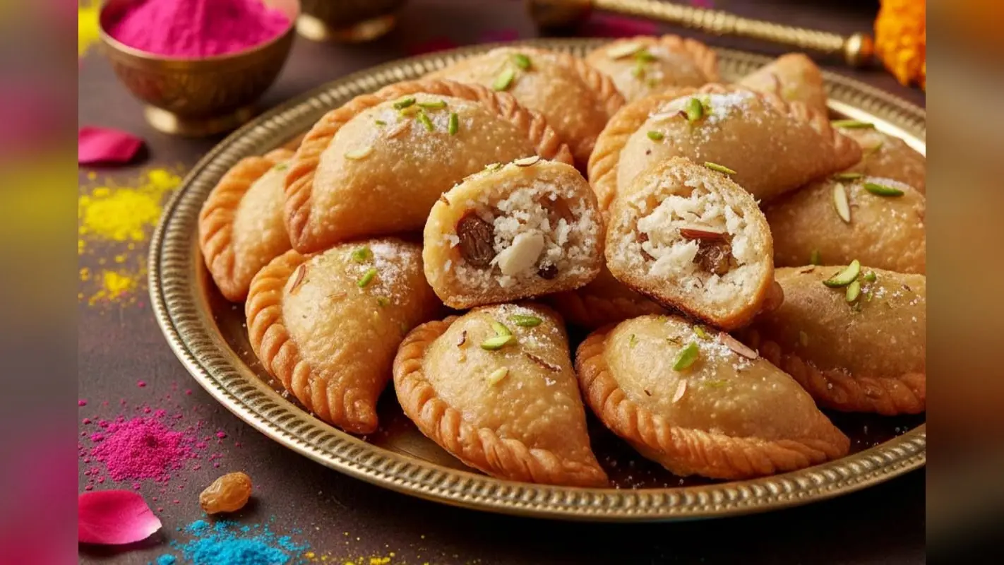 इस होली घर पर बनाएं खोया सूजी गुजिया, स्वाद ऐसा बाजार की मिठाइयों को भी कर दे फीका