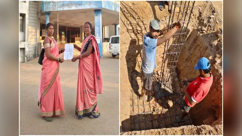 सरायकेला के कुचाई में स्वास्थ्य उपकेंद्रों के निर्माण में अनियमितता का आरोप, डीसी से शिकायत