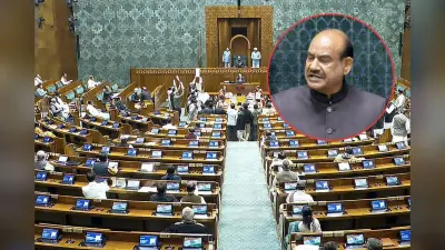लोकसभा में हंगामा जारी, विपक्षी सदस्यों की मांग- राहुल गांधी को बोलने दें