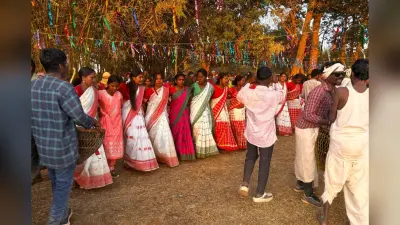 माघ पूर्णिमा पर कोल्हान में एक साथ गूंजा मागे परब, आदिवासी एकता का संदेश