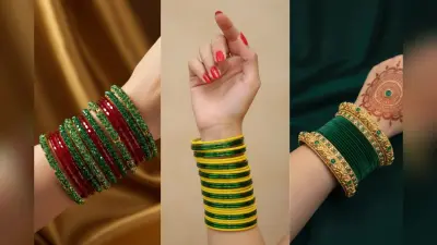 हरी चूड़ियों के साथ ट्राई करें ये 3 बेस्ट कॉन्ट्रास्ट बैंगल्स, मिलेगा परफेक्ट लुक