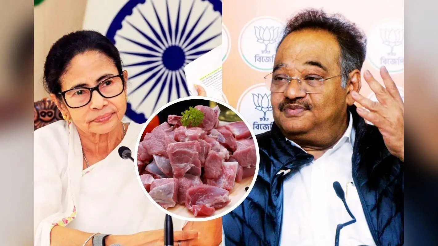 बंगाल में मांस पर तृणमूल-भाजपा में तकरार, शमिक भट्टाचार्य ने कही ये बात