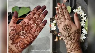 महाशिवरात्रि पर लगाएं सिंपल मेहंदी डिजाइन, जो दिखें हाथों में सुंदर