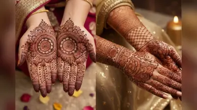 शादी के सीजन में हाथों की खूबसूरती बढ़ाएं इन मेहंदी डिजाइन से