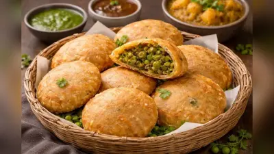 सर्दियों में मेथी-मटर से तैयार करें गरमा-गरम स्वादिष्ट कचौड़ी