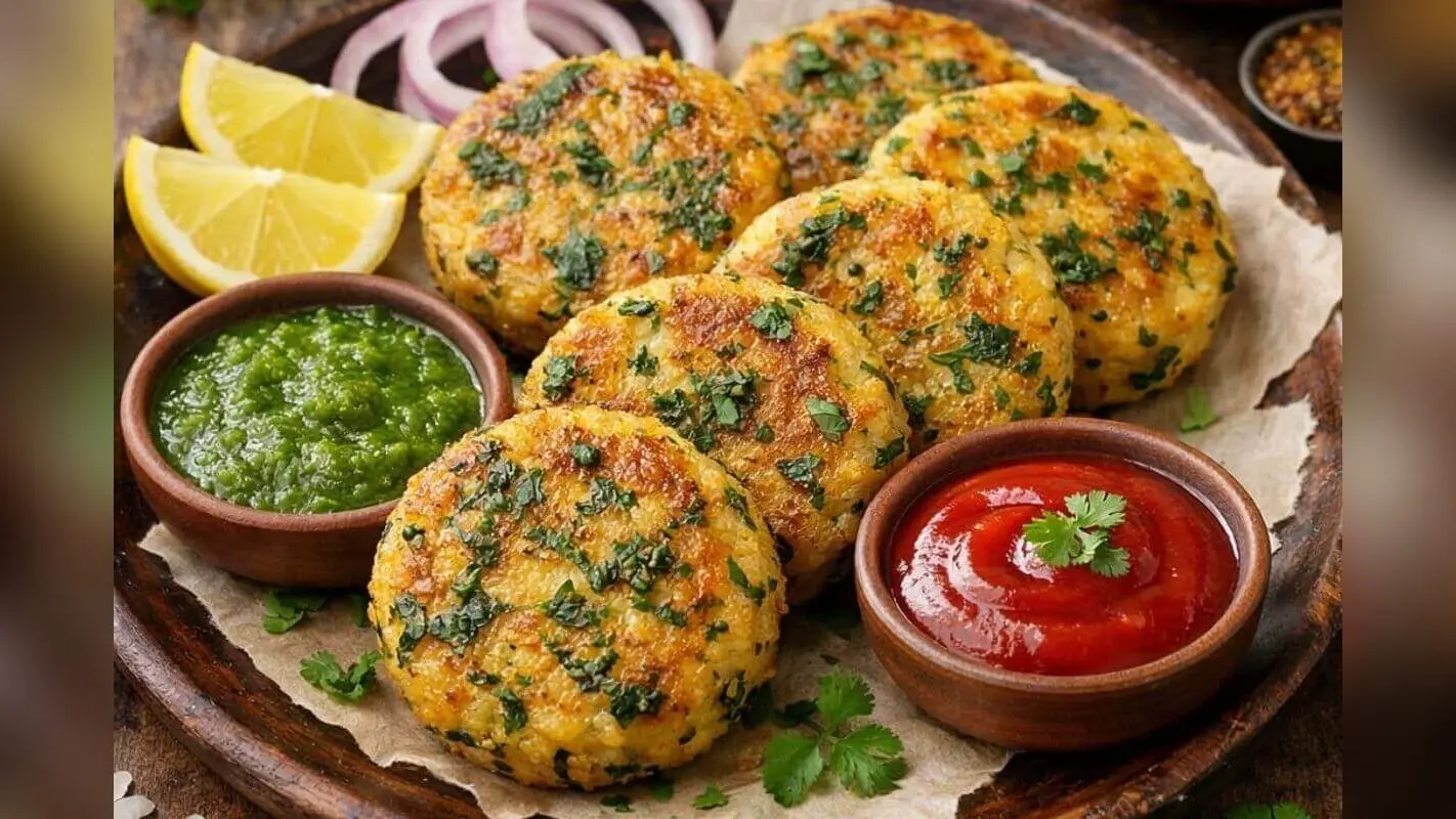 शाम में चाय के साथ बनाएं ये टेस्टी मेथी पोहा टिक्की