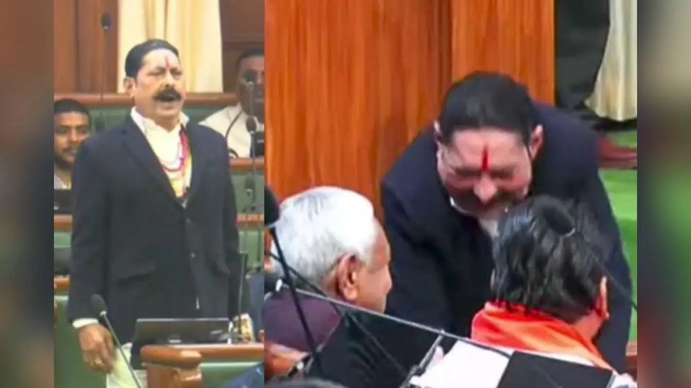 Anant Singh: बाहुबली विधायक अनंत सिंह ने ली शपथ, सीएम नीतीश कुमार के छुए पैर