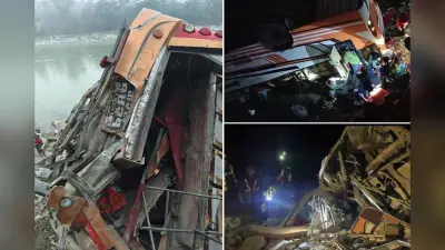 नेपाल में दर्दनाक सड़क हादसा, रात के अंधेरे में नदी में गिरी बस; 18 की मौत, कई घायल