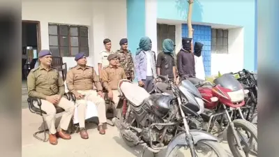 निरसा में बाइक चोर गिरोह का पर्दाफाश, 4 गिरफ्तार, 6 बाइक बरामद