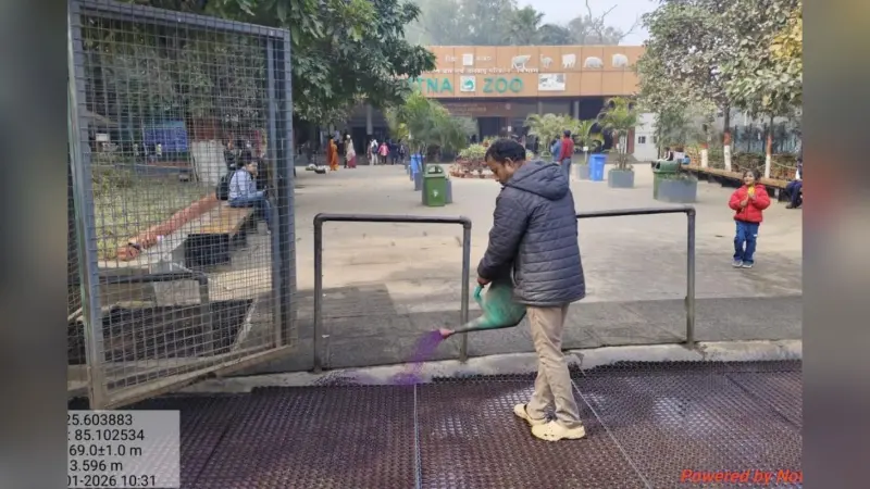 अलर्ट मोड में पटना जू, फुट वॉश से लेकर सैनिटेशन तक, 24 घंटे की जा रही निगरानी