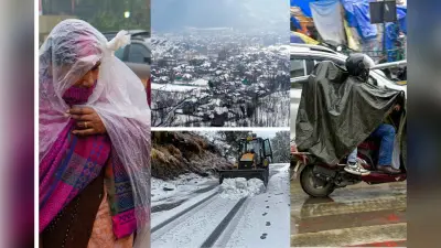 13, 17 और 18 गरज के साथ छीटें, फिर मौसम की करवट, बारिश-बर्फबारी के आसार