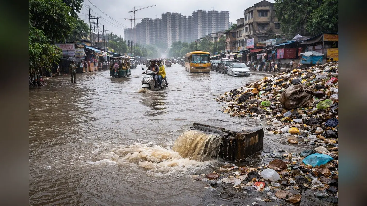 रांची नगर निगम का हर साल बढ़ता गया बजट, योजनाएं कागजों पर और शहर पानी में