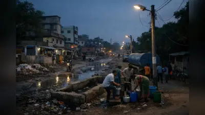रांची का वार्ड-5: कागजों पर ‘स्मार्ट’, जमीन पर ‘बदहाल’, न सड़क, न नाली, मोबाइल की लाइट में चल रही हैं दुकानें