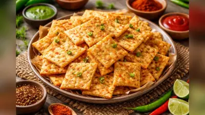 बिना मैदा मिनटों में बनाएं तीखे और क्रिस्पी राइस फ्लोर चिली क्रैकर्स, ये है आसान रेसिपी