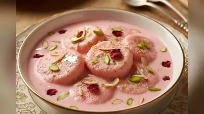 घर पर बनाएं हलवाई जैसी सॉफ्ट रोज रसमलाई, मेहमान भी पूछेंगे बनाने का राज