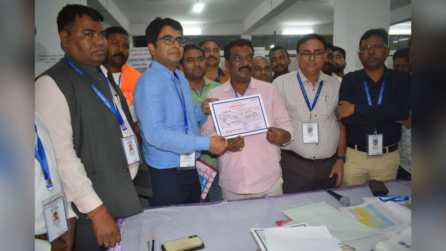 भाजपा के संजय सरदार बने आदित्यपुर नगर निगम के मेयर, झामुमो समर्थित प्रत्याशी भुगलू सोरेन फेल