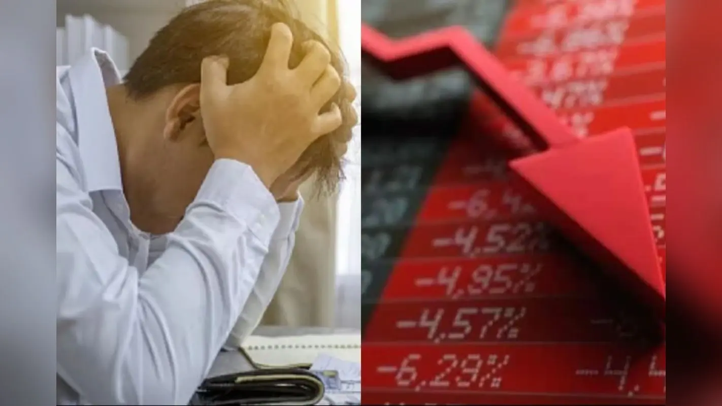 सेंसेक्स 1200 अंक गिरा, एक झटके में डूबे इंवेस्टर्स के 7.55 लाख करोड़ रुपये