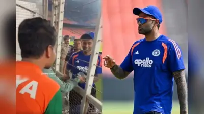 अहमदाबाद में सूर्यकुमार का दिखा जबरा फैन, 6 घंटे में होता है तैयार, जानें वजह