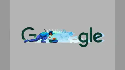 विंटर स्पोर्ट्स पर गूगल का खास Google Doodle, क्रिएटिव तरीके से दिखाया Curling गेम का कमाल