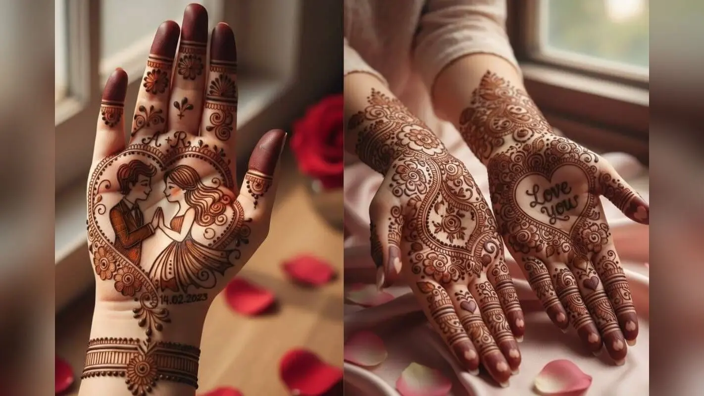 Mehndi Design For Valentine’s Day: वैलेंटाइन डे को बनाएं यादगार, हाथों में लगाएं ये मेहंदी डिजाइन