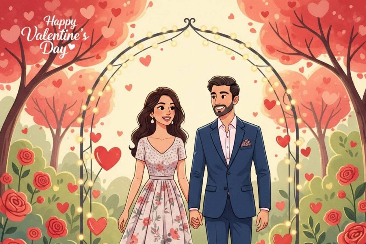valentine day couple image