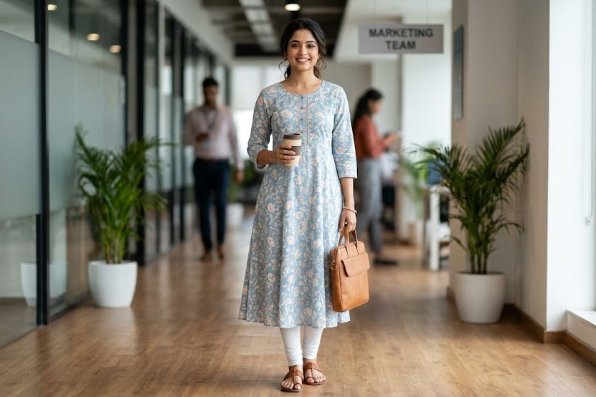 A-Line Kurti