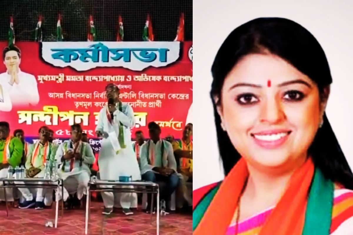 बंगाल चुनाव 2026: TMC विधायक स्वर्णकमल साहा की BJP नेता प्रियंका टिबरेवाल पर ‘अश्लील’ टिप्पणी से बवाल