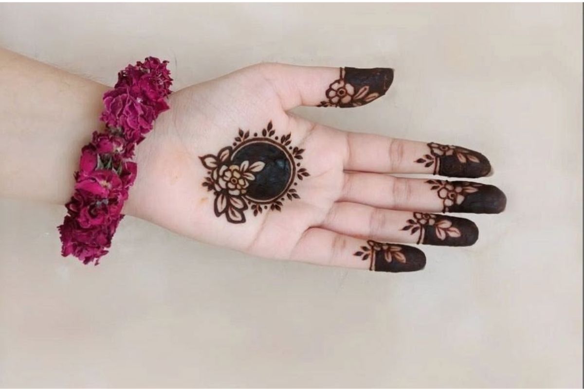 Easy  Gol Tikki Mehndi Design For Eid 2026