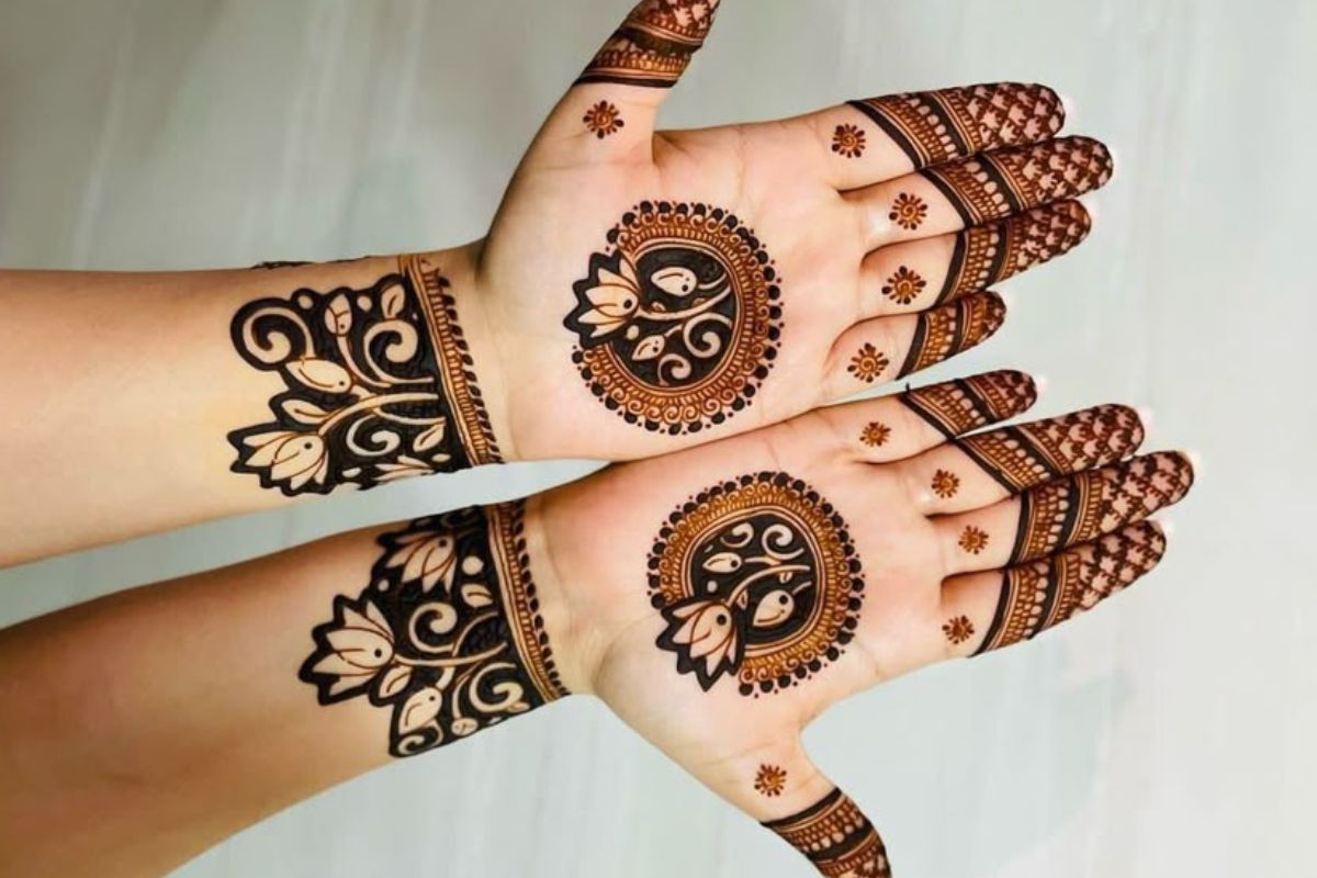 Gol Tikki Henna Pattern For Eid 2026