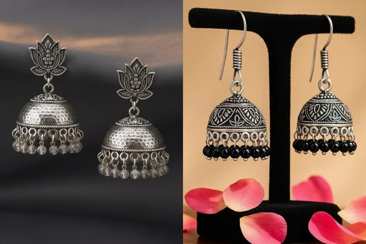 Oxidized Earrings