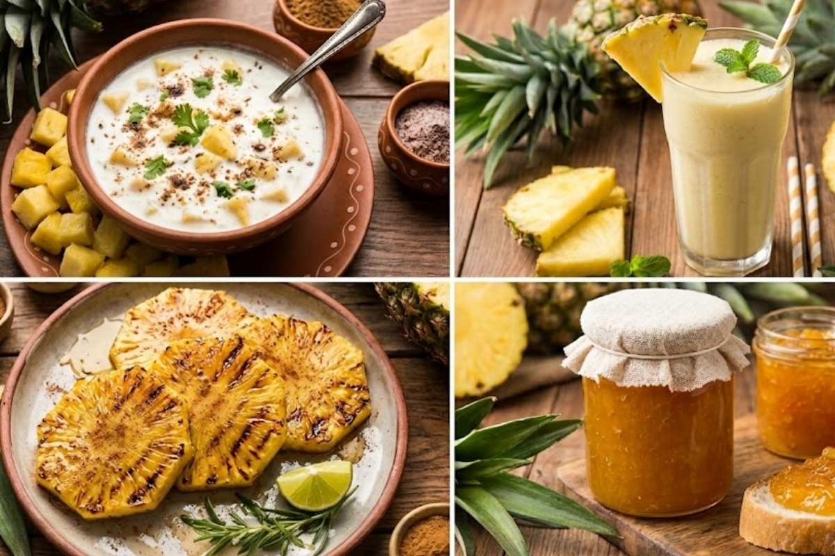 पाइनएप्पल से बनाएं कुछ नया, ट्राई करें ये आइडियाज