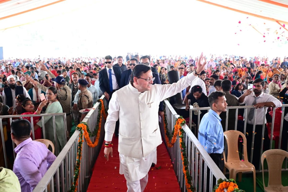 सरकार के 4 साल बेमिसाल कार्यक्रम में बोले पुष्कर सिंह धामी, देवभूमि का गौरव पुनर्स्थापित हो रहा