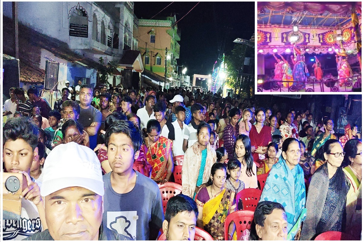 खरसावां में ओड़िया नाट्य कलाकारों का जलवा, दूसरे दिन भी उमड़ी दर्शकों की भारी भीड़