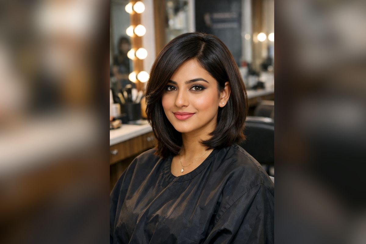 Side Parted Haircut