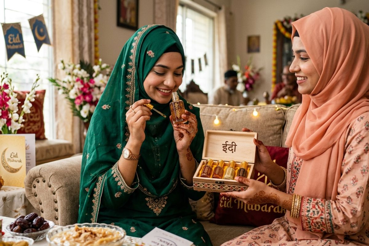 Traditional Attar Perfume Set Gift