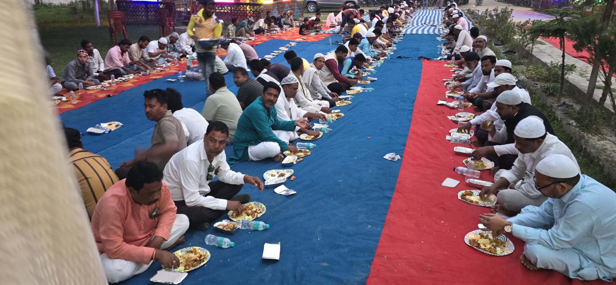 थाना प्रांगण में भव्य इफ्तार पार्टी का आयोजन