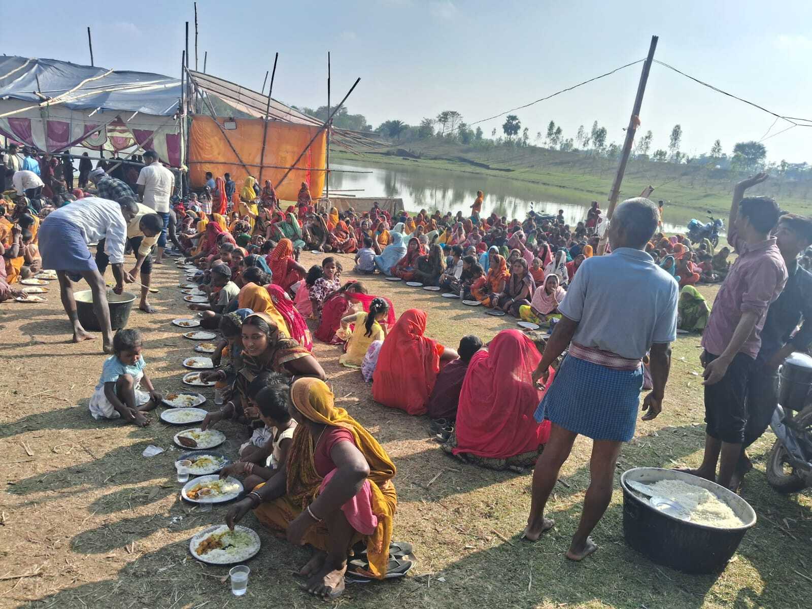 कैरी गांव में देवी महापुराण कथा का भव्य समापन