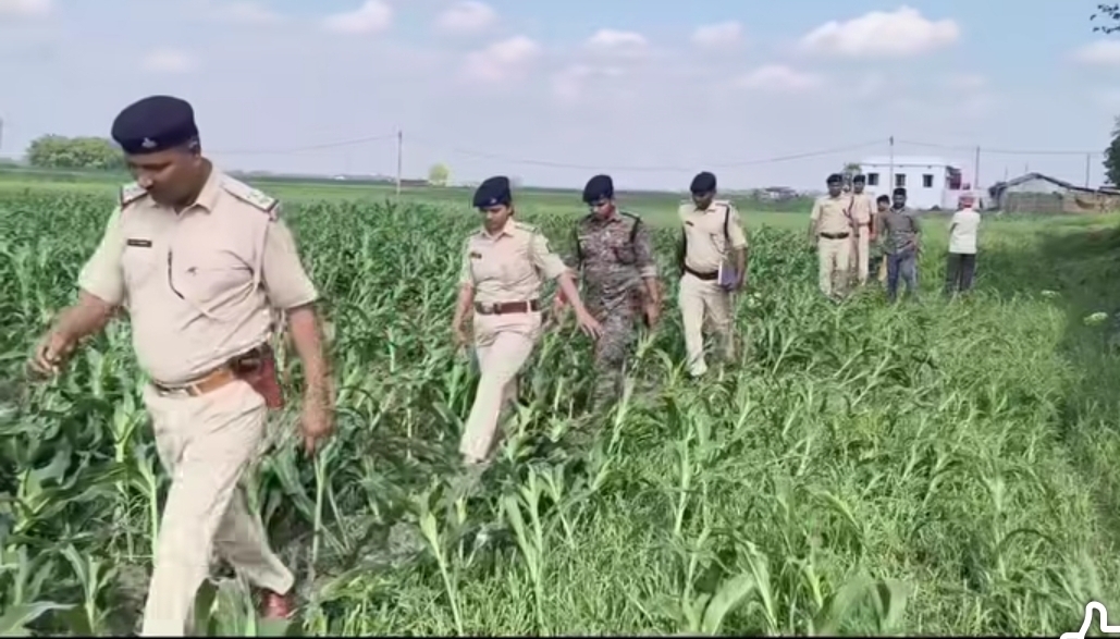 चौथे दिन भी पुलिस के हाथ खाली, मक्के के खेतों में घंटों चली सघन तलाशी