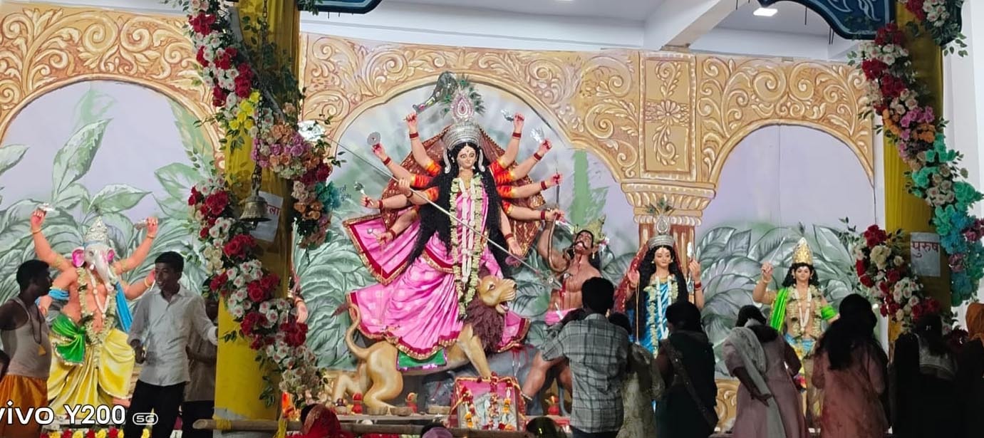 भक्ति व उल्लास के साथ चैती दुर्गा पूजा संपन्न, रहा भक्ति का माहौल