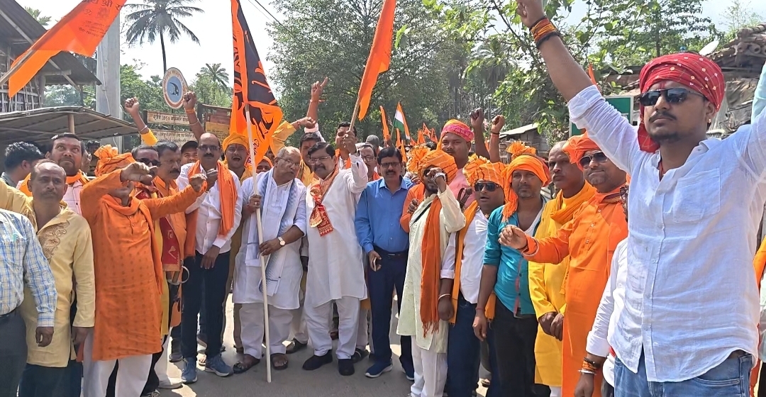 श्री राम के जयकारों से गुंजायमान हुआ हसनगंज का इलाका