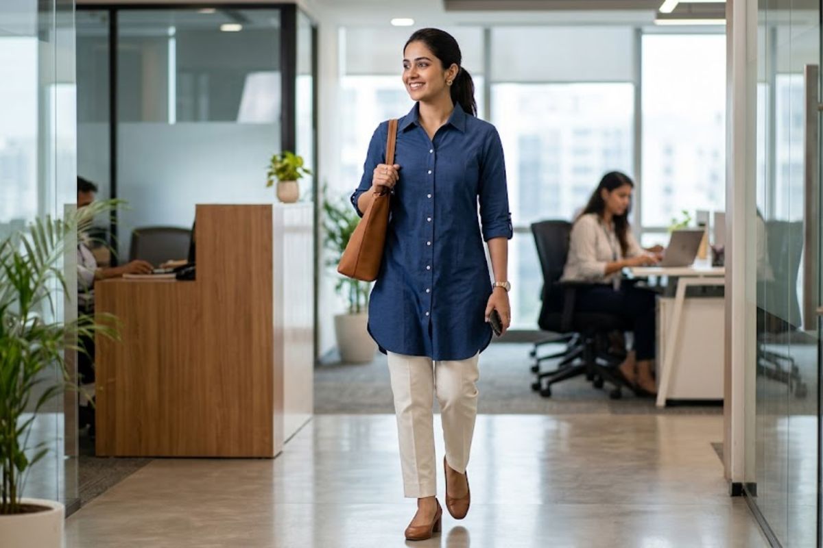 shirt style Kurti