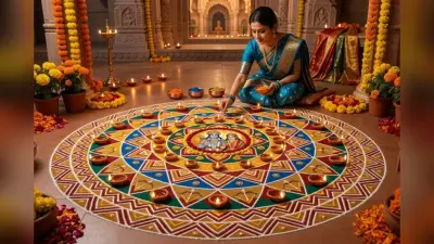 रामनवमी पर घर को है सजाना, तो इन रंगोली डिजाइन्स पर जरूर डालें नजर