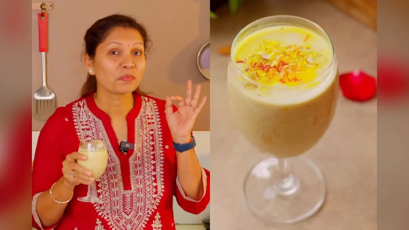 घर पर बनाएं हेल्दी बादाम और खजूर का शेक, कबिता किचन ने शेयर की रेसिपी