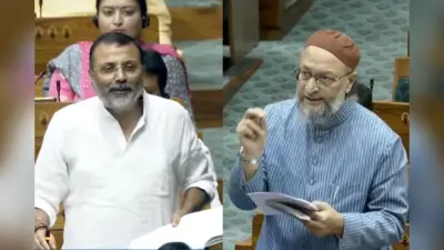 स्पीकर हटाने की बहस में भिड़े ओवैसी-निशिकांत, जगदंबिका पाल की कुर्सी पर उठे सवाल